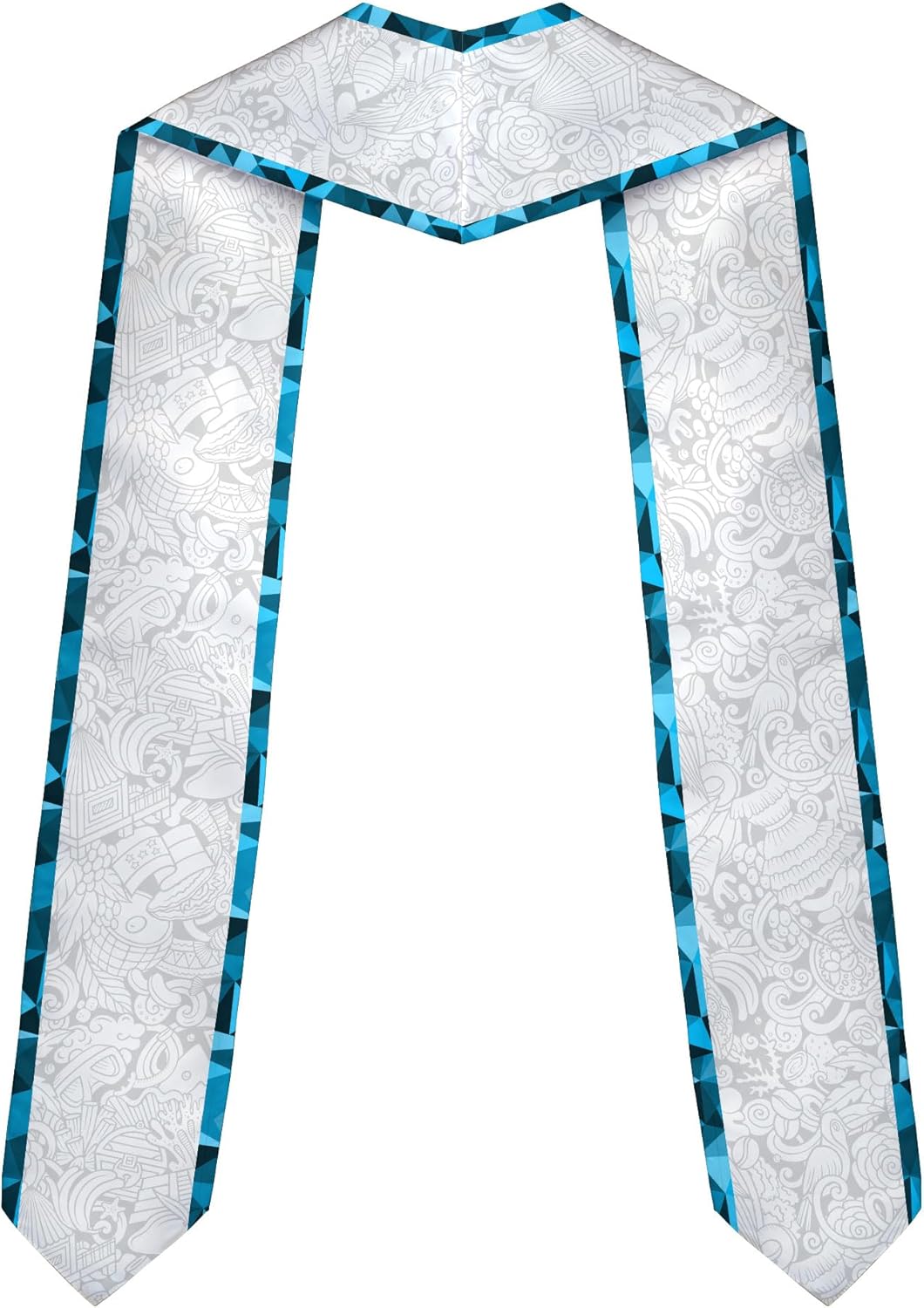 Pretyprints Honduran Graduation Sash, Custom Honduran American Flag Graduation Sash 2025, Honduras Graduation Stole