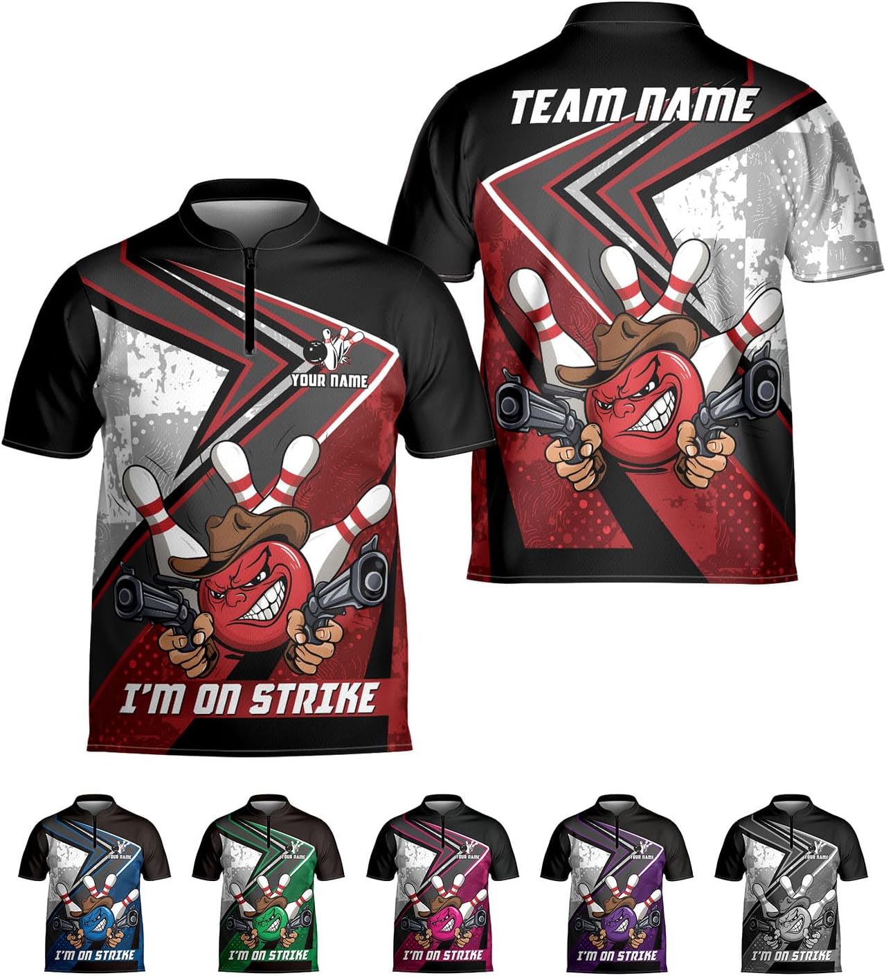 Custom Bowling Jersey for Men & Women - Style Shirts for Team