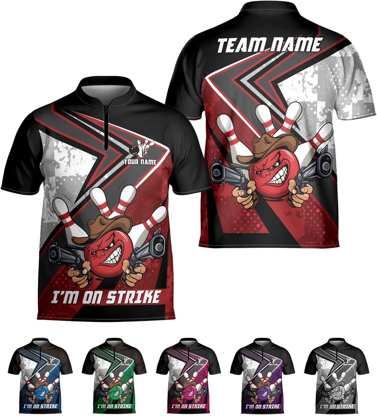 Custom Bowling Jersey for Men & Women - Style Shirts for Team