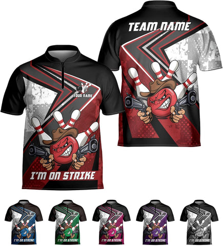 Custom Bowling Jersey for Men & Women - Style Shirts for Team