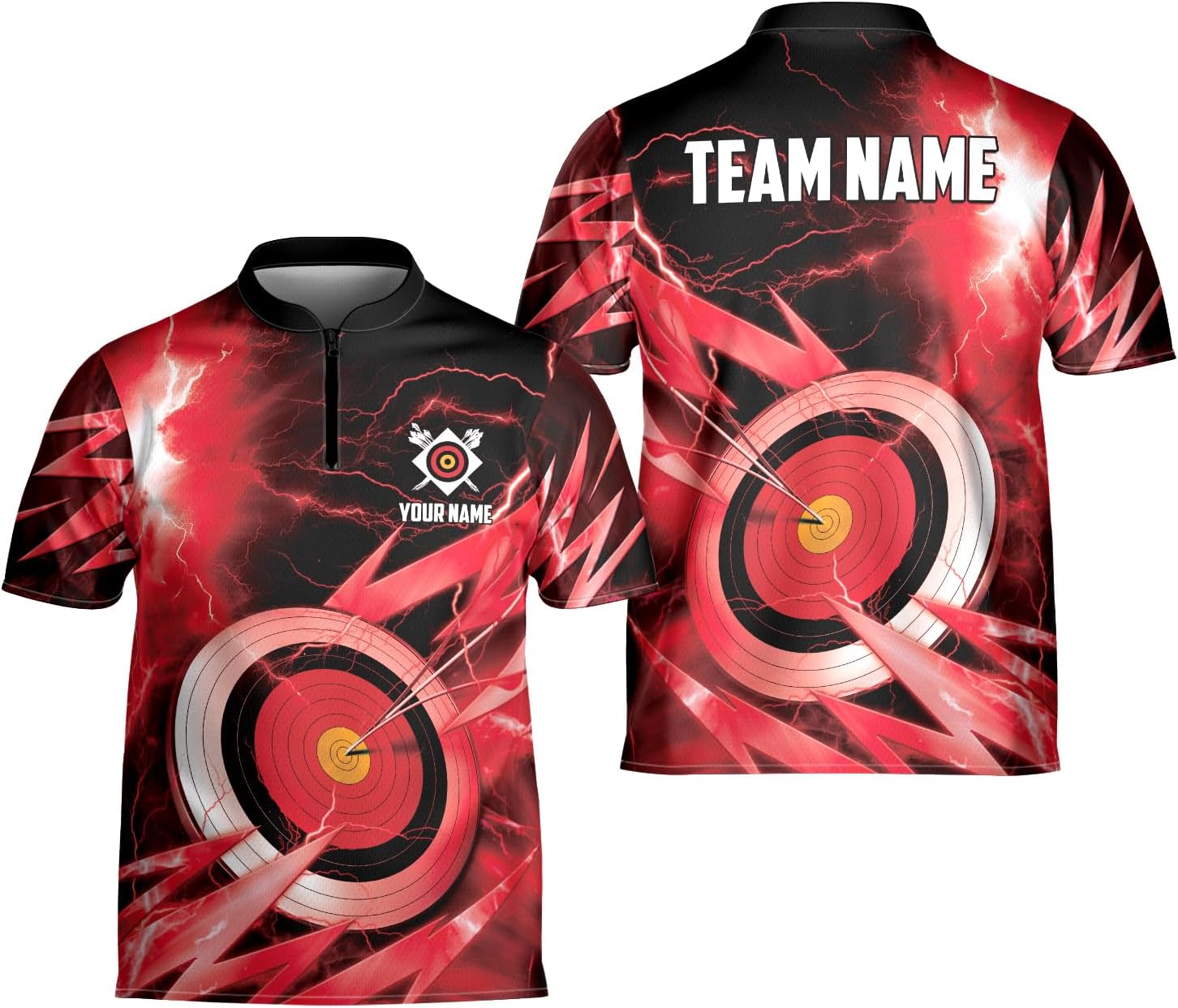 Custom Archery Jersey Shirt Bow & Arrow Personalized 3D Shirts for Archer Men Women Target Team Name Apparel Gifts