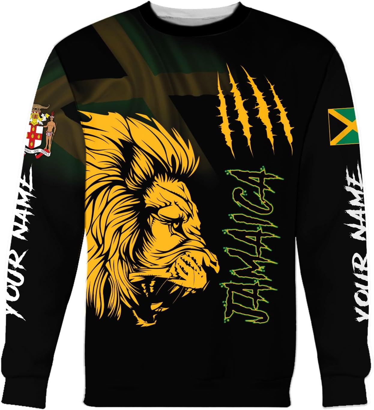 Personalized Jamaica Hoodie - Men & Women Jamaican Pride Shirt Gifts