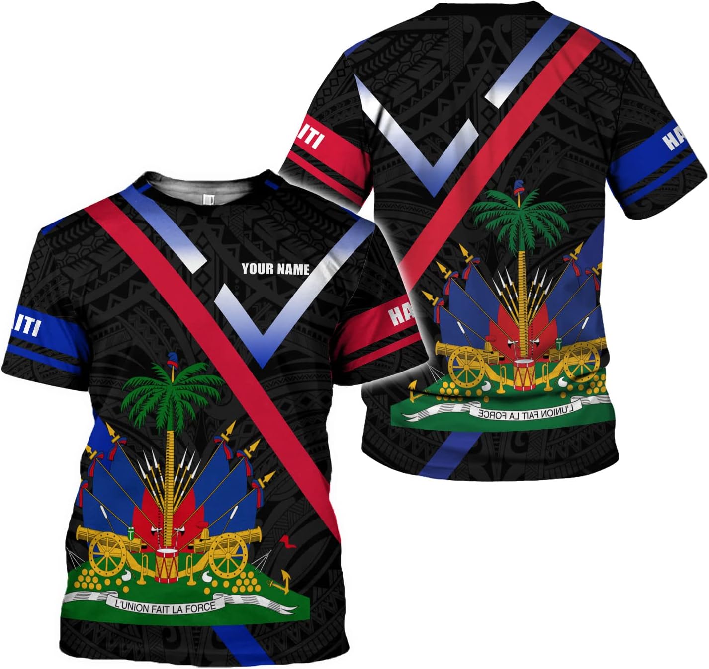 Personalized Haiti Shirt, Haitians Flag Pride Shirt, Haiti Shirts for Men & Women, Haitian Pride Tshirt, Haitian Flag Shirt