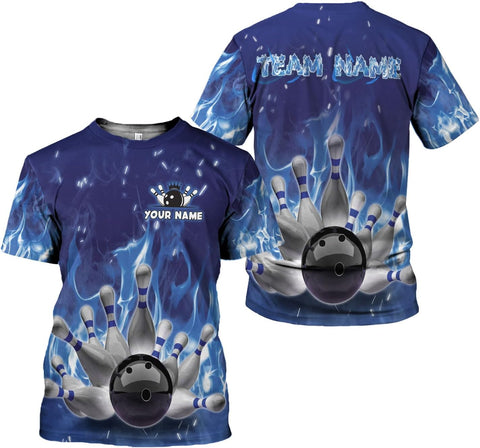 Custom Bowling Shirts, Personalized Name Bowling Shirts Unisex, Bowling Jerseys for Men & Women, Team Bowling Shirt Gift