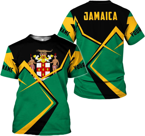 Mostprints Personalized Jamaica Hoodie Camisa Jamaica Hoodies Jamaica Sweaters Shirts Men & Women Jamaican Pride Shirt Gifts