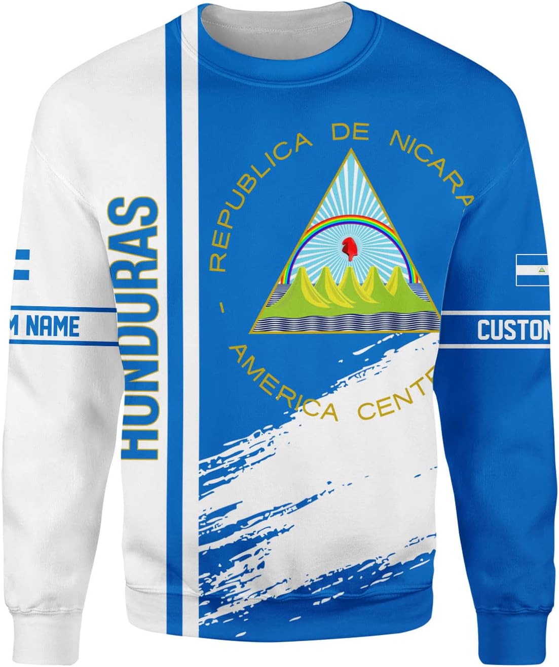 Personalized Nicaragua Shirt Custom Nicaragua Flag Lion Shirt for Men & Women Nicaraguan Camisas T-Shirt, Nicaragua Tshirt