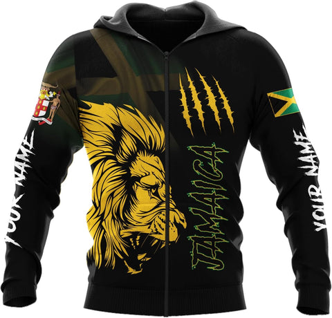 Personalized Jamaica Hoodie - Men & Women Jamaican Pride Shirt Gifts