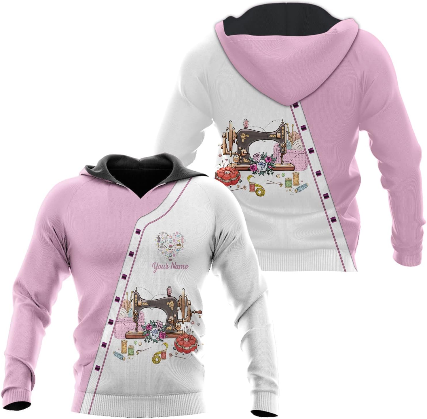 Personalized 3D Tailor Shirt Women, Tailor Gift for Sewing Lover, Tailor Shirt, Tailors Gifts, Sewing Tools Tshirt for Her