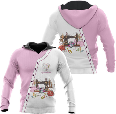 Personalized 3D Tailor Shirt Women, Tailor Gift for Sewing Lover, Tailor Shirt, Tailors Gifts, Sewing Tools Tshirt for Her