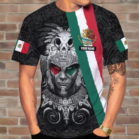 Mostefy Personalized Name Mexican Shirts for Men 3D, Customized Mexico Shirts for Men, Mexico Shirts for Women Mexico Shirt