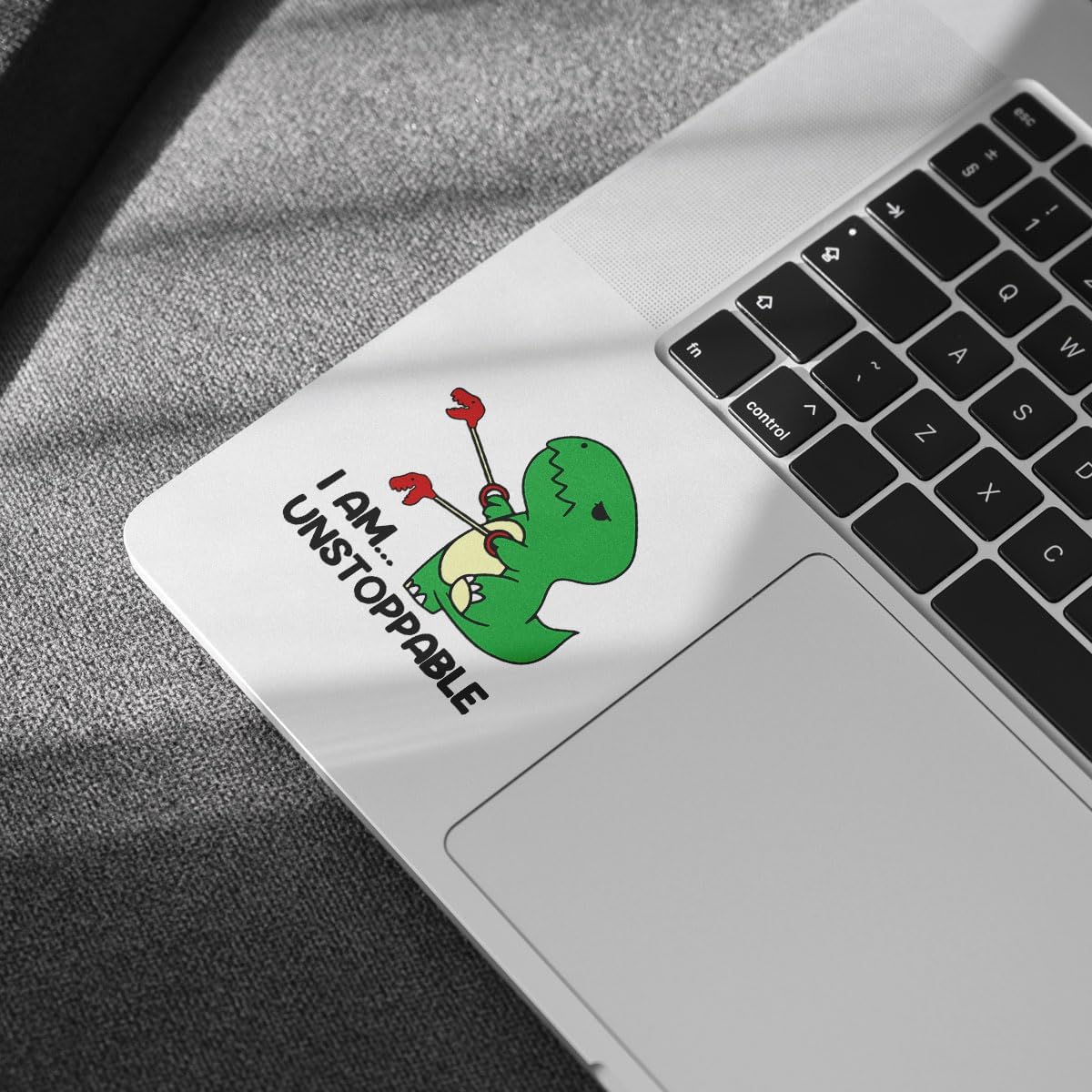 (3Pcs) Dinosaur I Am Unstoppable T-rex Vinyl Decal Sticker, Dinosaur Bumper Sticker, Dinosaur Car Accessories, Dinosaur Car Decal - Stickers for Laptop Water Bottle Phone Car Window Helmet 3"