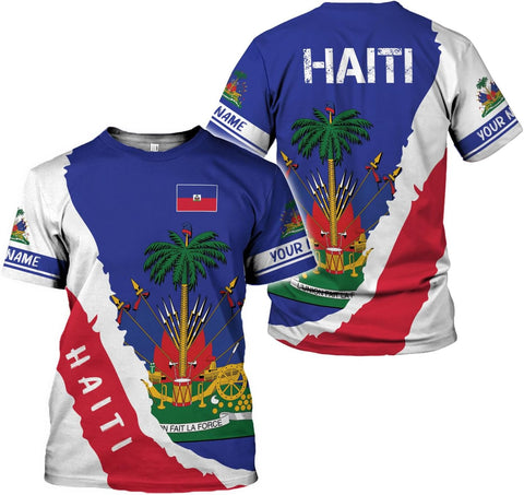Podagree Personalized Haiti Shirt Haiti Tshirt Haiti Shirts for Men Women Haitian Pride Tshirt Haiti T Shirt Haiti Gifts Tee