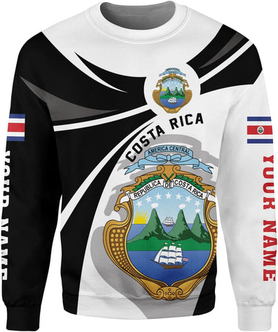 Mostprints Personalized Costa Rica Shirt 3D, Costa Rica Tshirt, Costa Rica Shirts for Men Women, Costa Rican Pride Flag