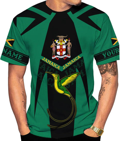 Personalized Jamaica Shirt Custom Jamaica Flag Lion Shirt for Men and Women, Jamaican Pride T-Shirt, Jamaica Tshirt Jamaicana