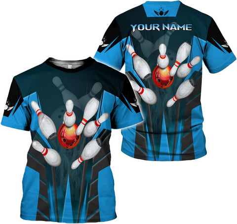 Rivelus Custom 3D Bowling Shirts Personalized for Men and Women - Unique Team Shirt & Gifts for Bowling Lovers