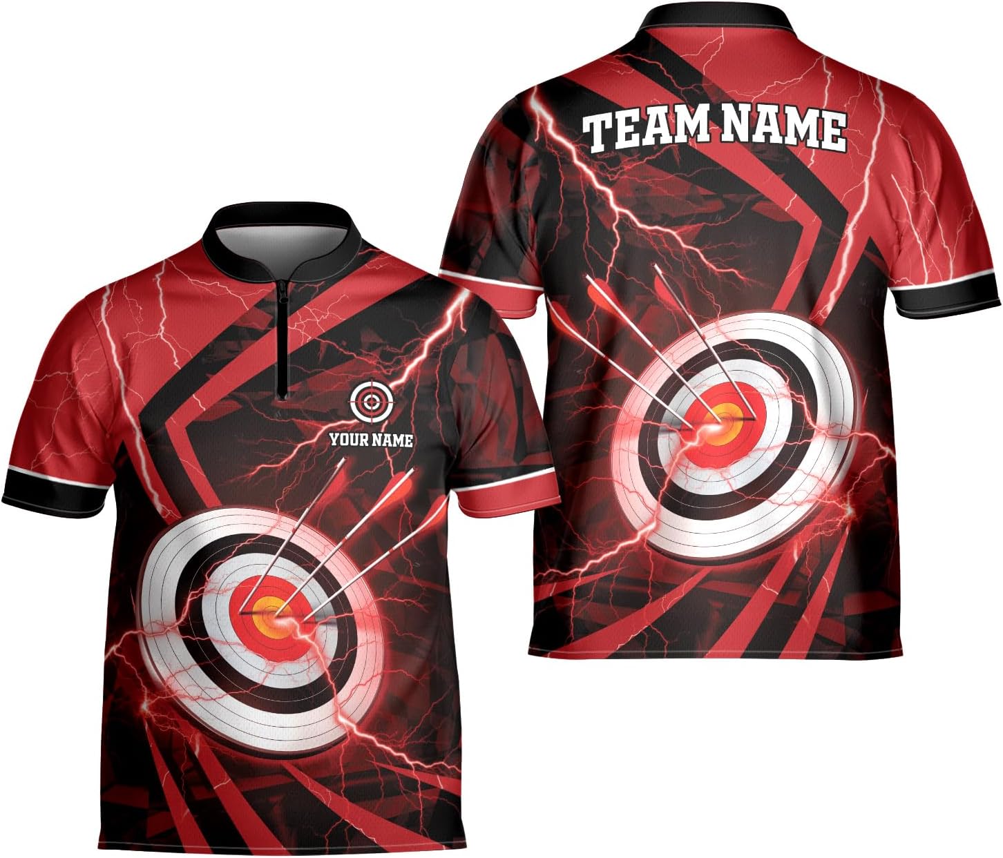 Custom Archery Jersey Shirt Bow & Arrow Personalized 3D Shirts for Archer Men Women Target Team Name Apparel Gifts