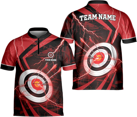 Custom Archery Jersey Shirt Bow & Arrow Personalized 3D Shirts for Archer Men Women Target Team Name Apparel Gifts