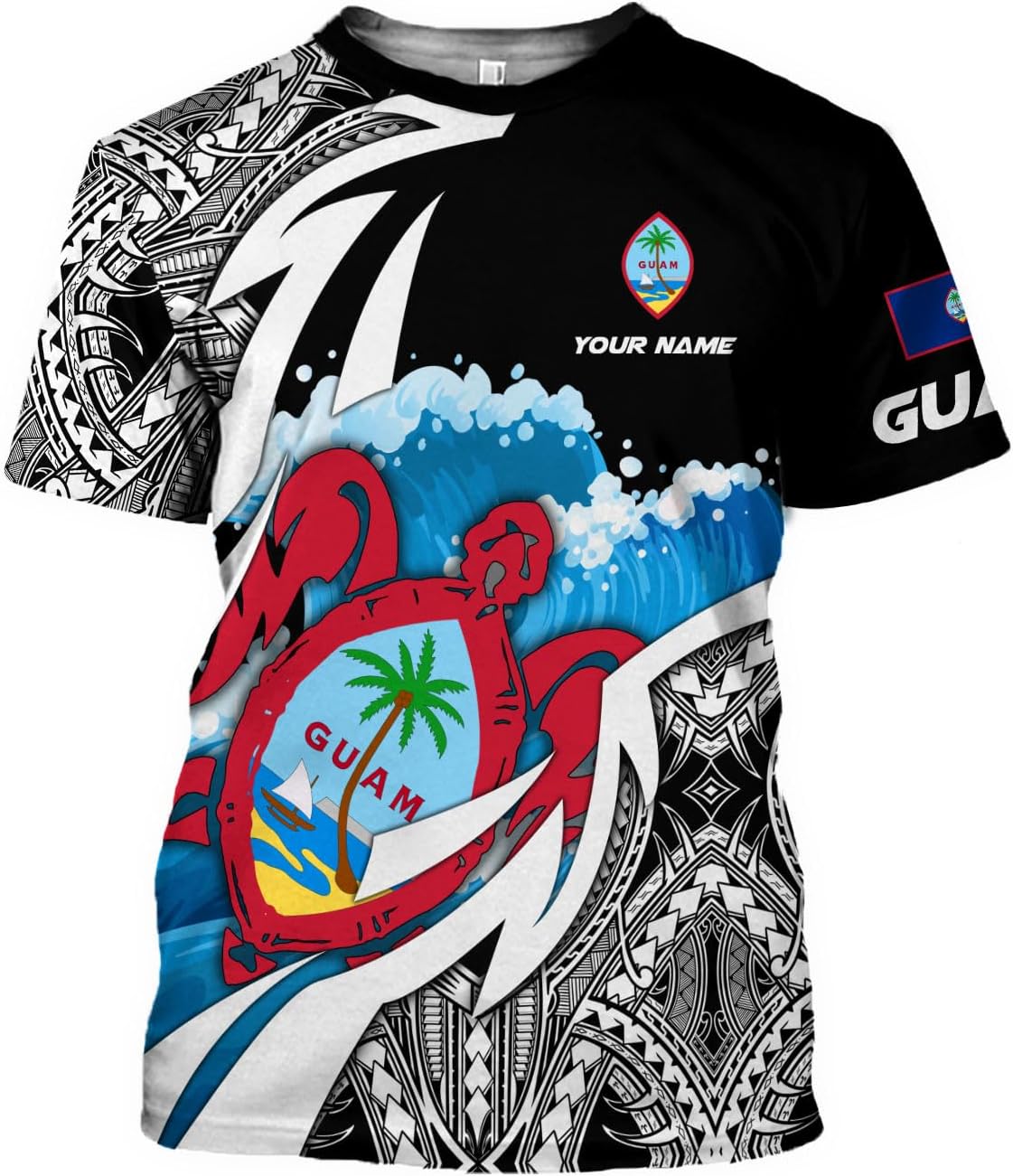 Parvii Personalized Guam Shirt Guam Tshirt for Men & Women, Guam Pride Shirts Gift Guahan Shirt Funny Guam Shirt