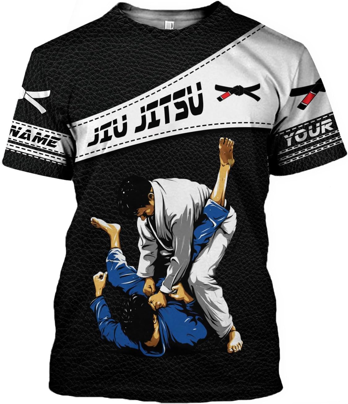 Personalized Jiu Jitsu 3D Shirts for Men, Women, Kids, Unisex - HD298