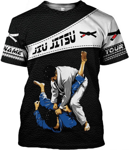 Personalized Jiu Jitsu 3D Shirts for Men, Women, Kids, Unisex - HD298