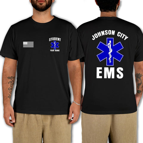 Customized EMS EMT Student Paramedic T Shirt Custom Dept Tshirt Gifts Medical Emergency Room Christmas Shirts Apparel