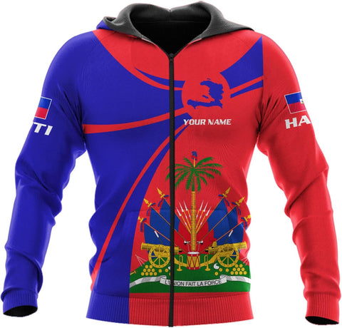 AOVL Personalized Haiti Shirt Haitians Flag Pride Shirt Haiti Shirts for Men & Women Haitian Pride Tshirt Haitian Flag Shirt