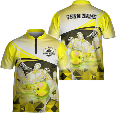 Ligthuy Personalized Bowling Jersey 3D, Bowling Shirts for Team, Bowling Shirt Unisex for Men Women, Bowling Shirts for Men 2