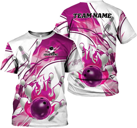 Rivelus Custom 3D Bowling Shirts Personalized for Men and Women - Unique Team Shirt & Gifts for Bowling Lovers