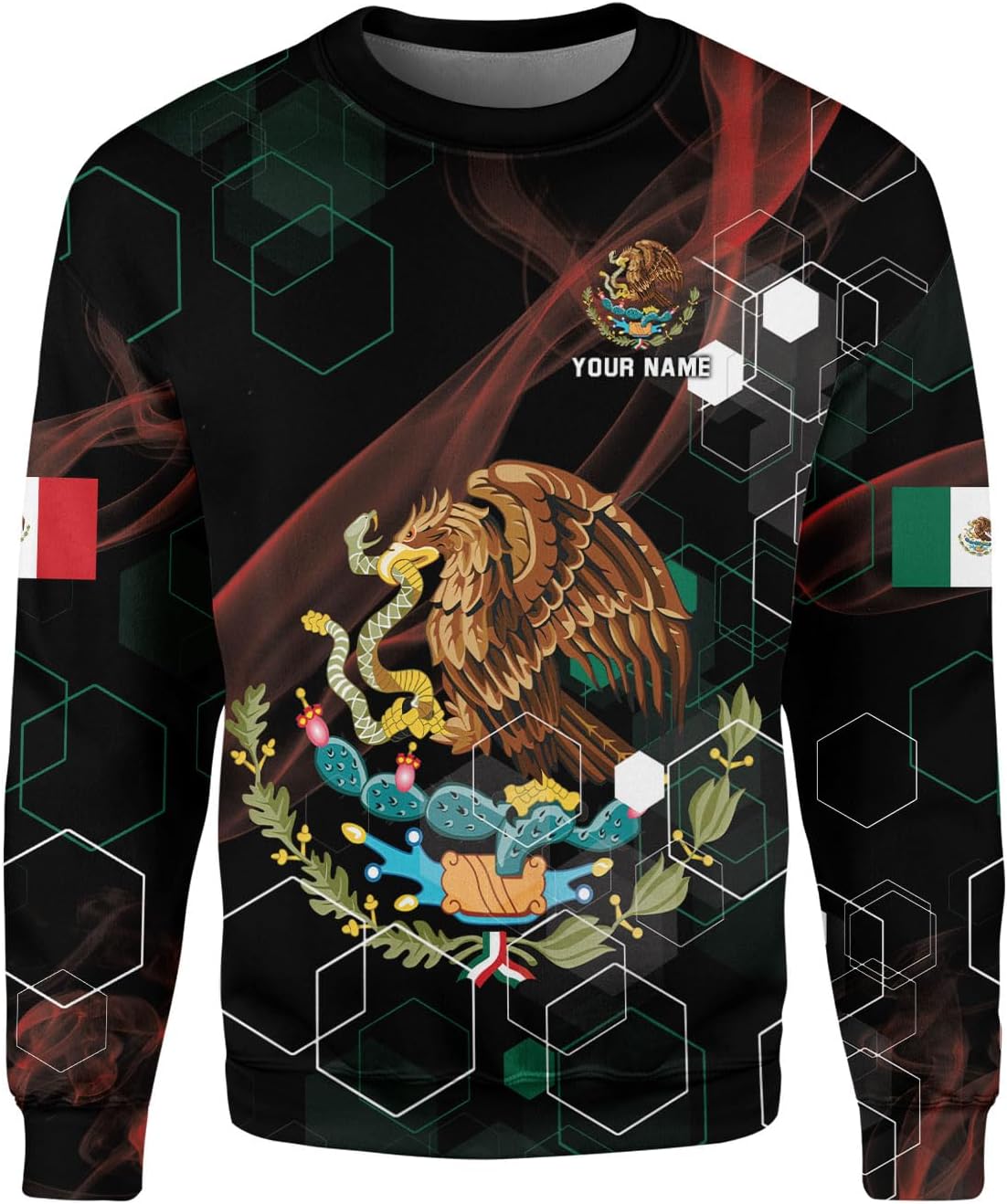 Personalized Name Mexican Shirts for Men, Customized Mexico Shirts for Men, Mexico Shirts for Women Mexico Shirt Eagle Flag