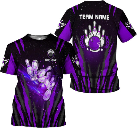 Custom Bowling Shirts, Personalized Name Bowling Shirts Unisex, Bowling Jerseys for Men & Women, Team Bowling Shirt Gift
