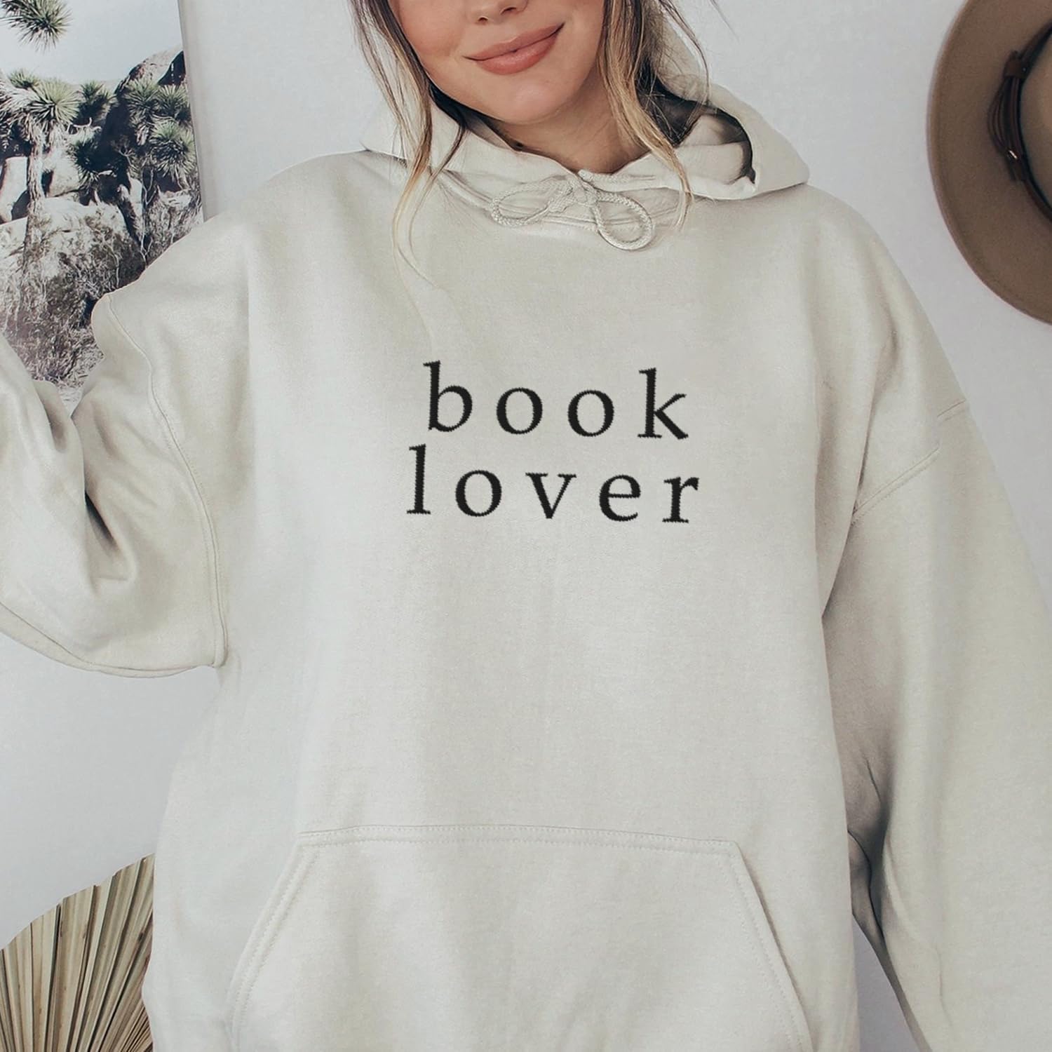 Women's Cotton Crew Neck Sweatshirt, Book 6, Personalized Embroidered