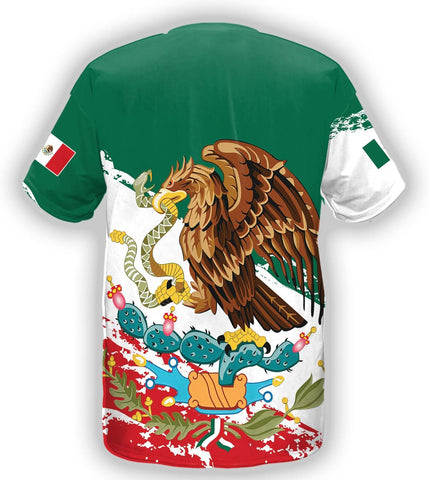 Mostprints Personalized Mexican Shirts for Women Vneck 3D, Customized Mexico shirts for women, Mexico shirt, Mexican Shirt
