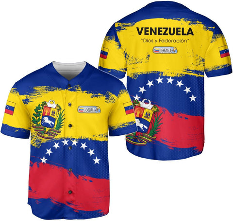 Custom Venezuela Jerseys for Men Venezuela Flag T-Shirt Venezuela Coat of Arms Shirt Venezuelan Pride Venezuela Flag Jerseys
