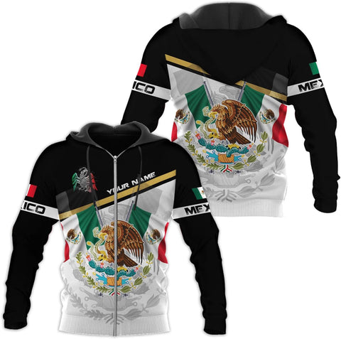 RoyalBro Personalized Mexico Shirts, Camisas De Mexico, Mexico Shirts for Men, Mexican Flag Jersey Shirt Mexico 3D Shirt