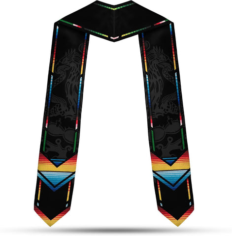 Custom Mexican Graduation Sash, Mexico Graduation Stole Customize Photo, Mexican American Flag Graduation Sash 2025