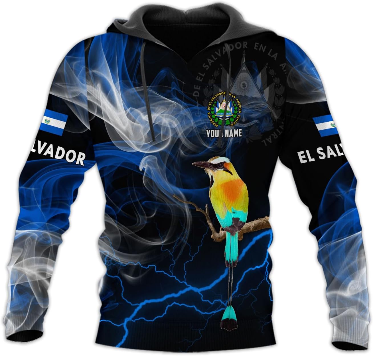 Custom Name El Salvador Shirt Personalized 3D Camisas De El Salvador Flag Shirts for Men Women Salvadoran Jersey Pride Gift