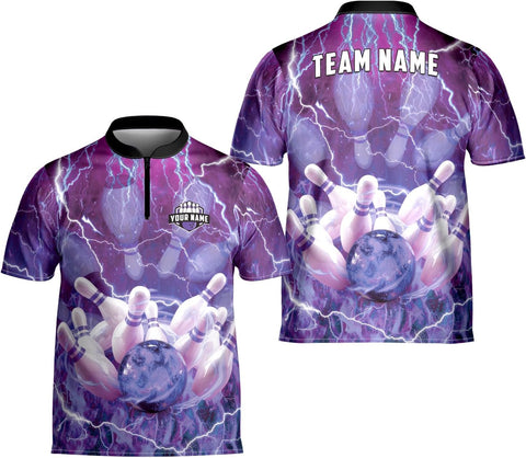 Artparel Personalized Name Bowling Jersey 3D, Custom Bowling Shirts for Team, Bowling Shirt Unisex for Men & Women