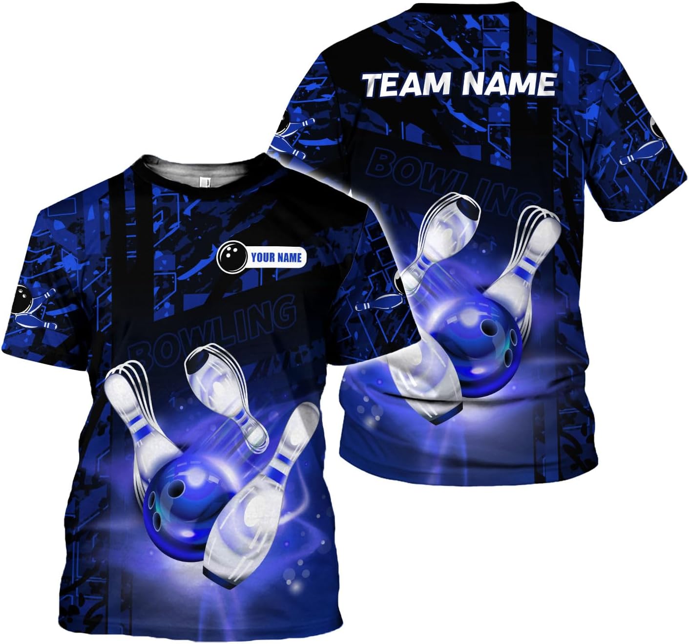 Mostprints Custom 3D Bowling Shirts Personalized for Men and Women - Unique Team Shirt & Gifts for Bowling Lovers