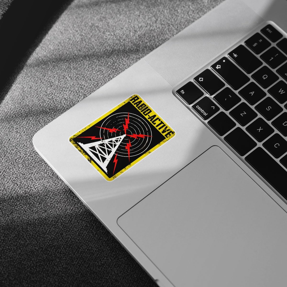 3Pcs Radio-Active Sticker Radio Active Stickers Ham Radio Amateur Operator Funny Ham Radio Sticker Amateur Radio Gift Transmitter Radio Station Decal for Laptop Bottle Phone Car Hard Hat 3"x3"