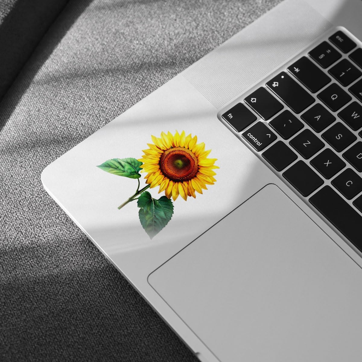 (3Pcs) Cool Sunflower Vinyl Waterproof Sticker Decal, Sunflower Sticker, Sunflower Car Sticker, Sunflower Decal, Sunflower Cutouts - Stickers for Laptop Water Bottle Phone Car Window Helmet 3" (SF 1)