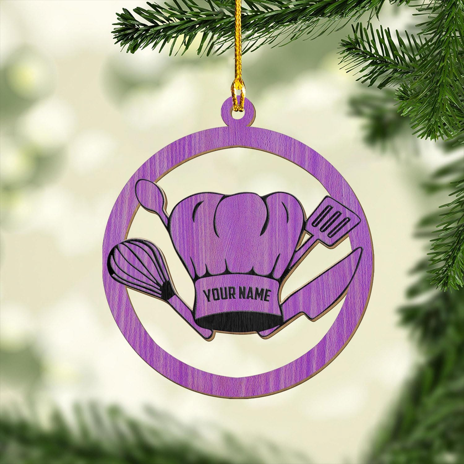Personalized Baking Mixer Ornament, Baker Ornament for Christmas 2023, Baking Ornaments for Christmas Tree, Chef Christmas Ornament Tree Hanging Ornament Pine Decorations (Baker 15)