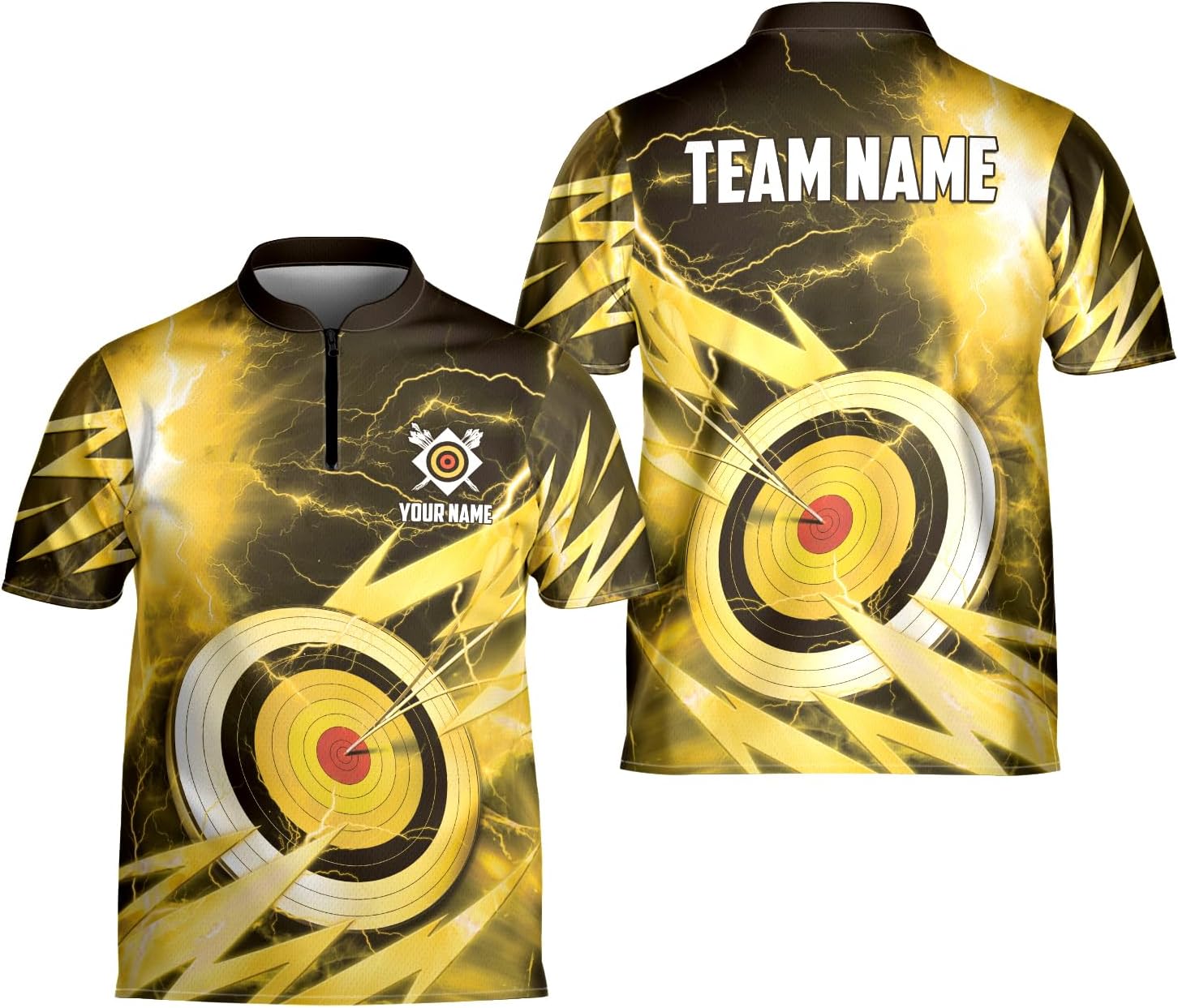 Custom Archery Jersey Shirt Bow & Arrow Personalized 3D Shirts for Archer Men Women Target Team Name Apparel Gifts