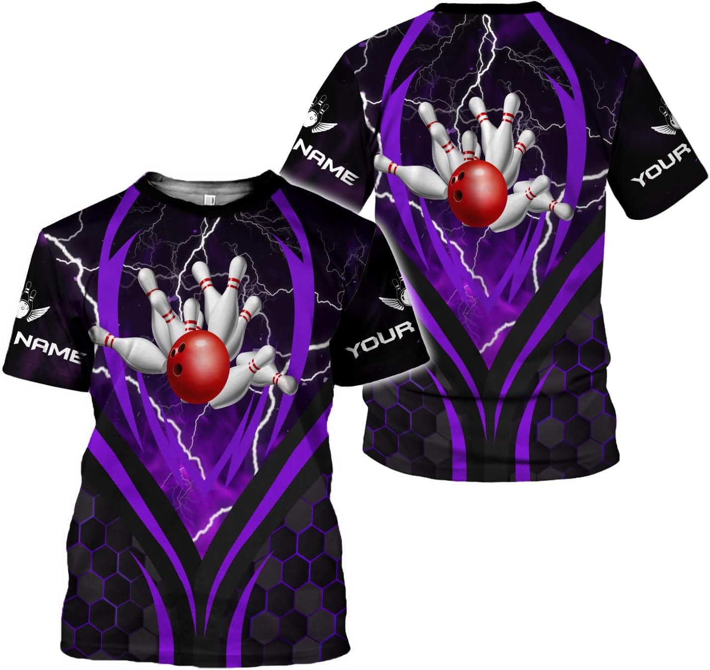 Mostprints Custom 3D Bowling Shirts Personalized for Men and Women - Unique Team Shirt & Gifts for Bowling Lovers