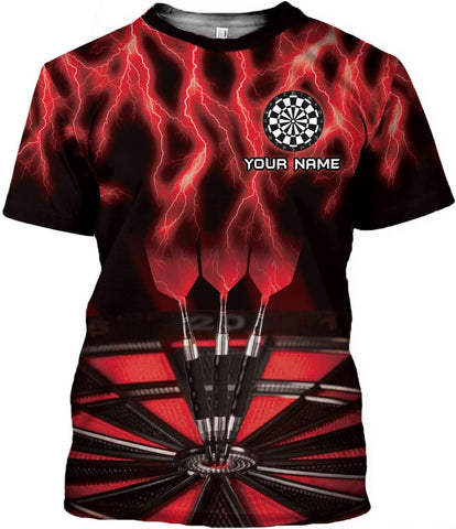 Personalized Darts T- Shirts, Dartboard Shirts, Darts 3D Sweatshirt, Hoodies Gift, Dart Shirts for Team, Dart League