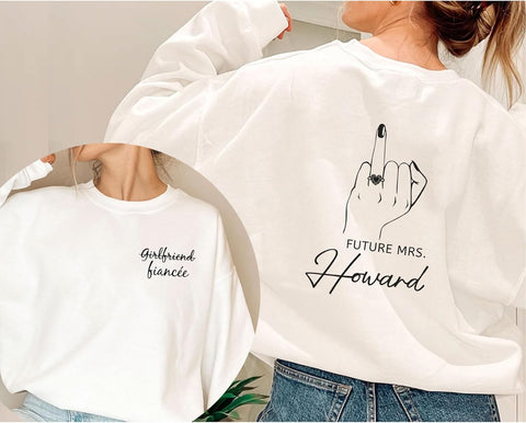 mostprints Custom Photo Sweatshirt, Matching Couple Sweatshirts, Personalized Matching Sweatshirt For Couples Gift Shirt