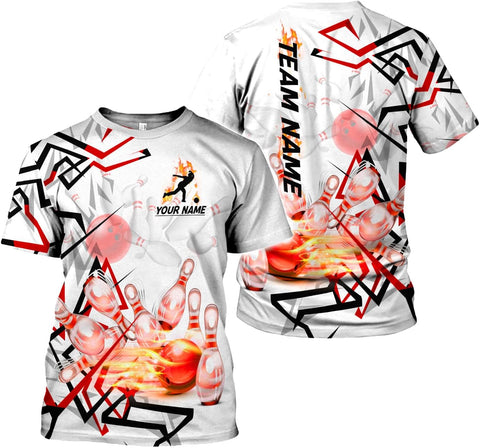 Rivelus Custom 3D Bowling Shirts Personalized for Men and Women - Unique Team Shirt & Gifts for Bowling Lovers