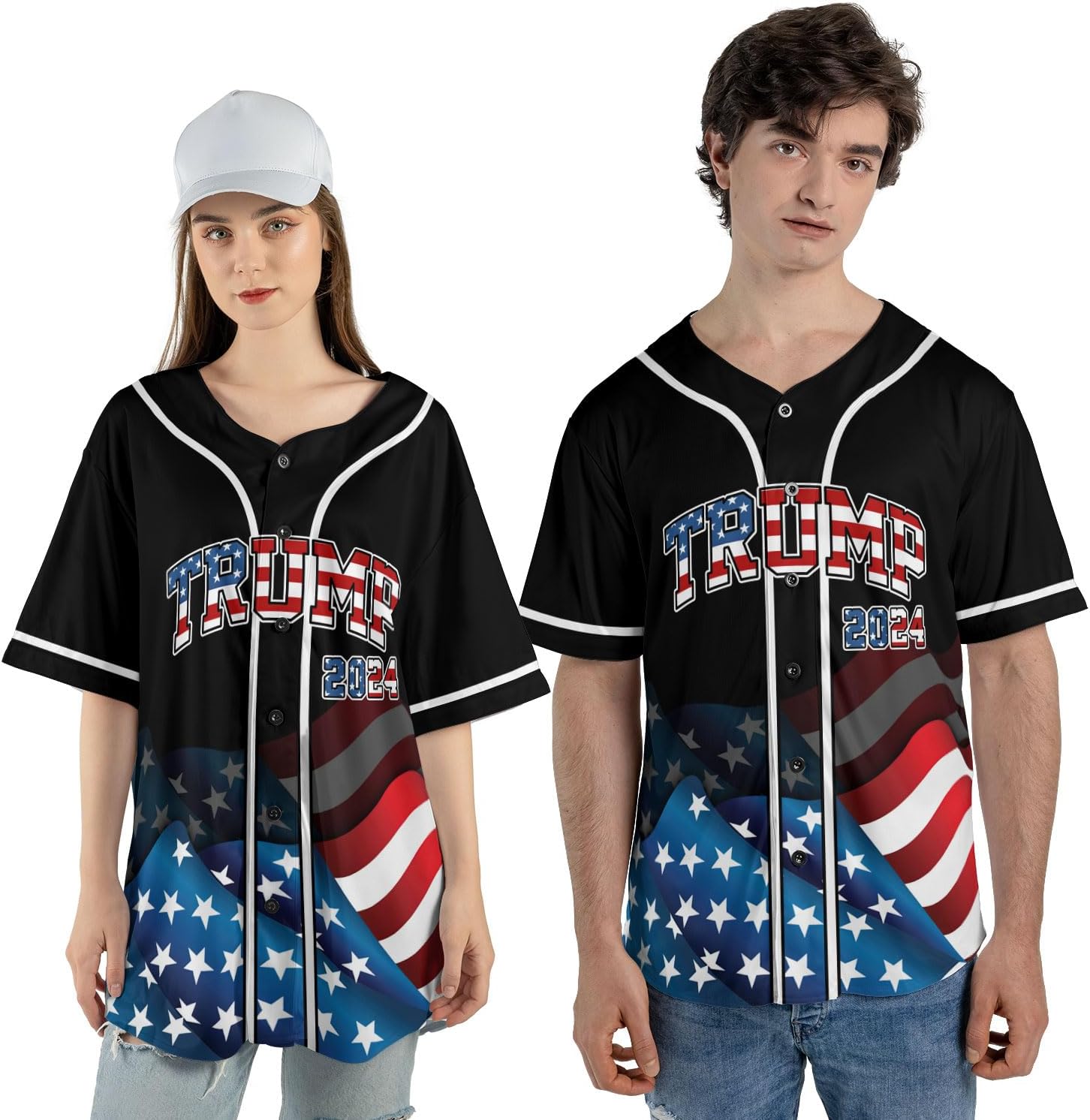 Trump Jersey Shirts, Pro Trump 2024 Supporter Shirt Convicted Felon President Trump 45 47 T-Shirt Republican Jersey