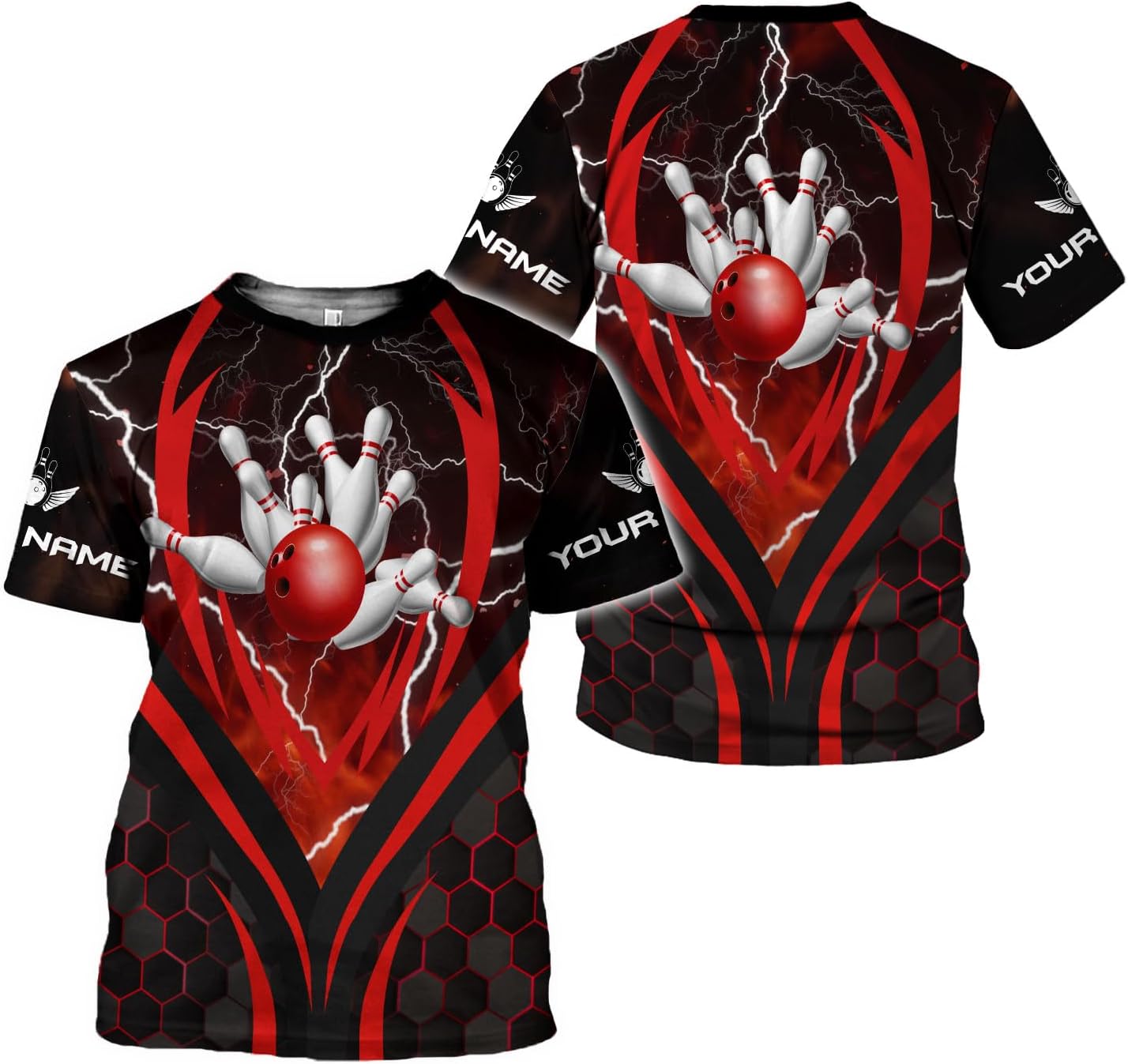 Mostprints Custom 3D Bowling Shirts Personalized for Men and Women - Unique Team Shirt & Gifts for Bowling Lovers