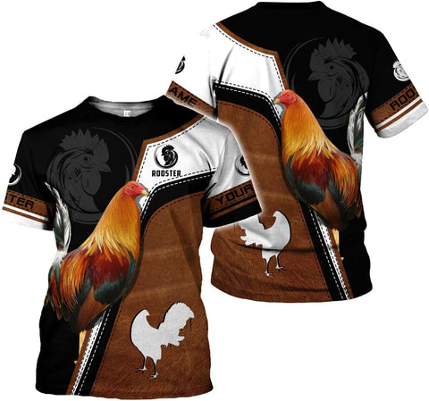 MoonArt Personalized Name Mexican Shirts for Men, Rooster Mexico Shirts for Men, Mexico Shirt Eagle Flag Mexican Eagle