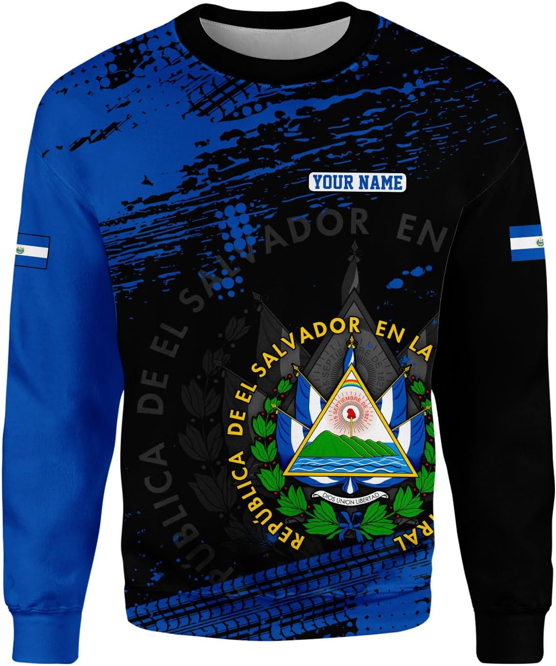 Personalized El Salvador Shirt Custom Camiseta de El Salvador Flag Shirt Men, Women Salvadorans Pride El Salvadoreña Gift